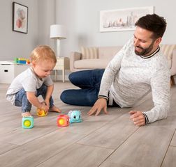 Lamaze - Stack Rattle & Roll Blocks - (827464) / Toys-thumb-1