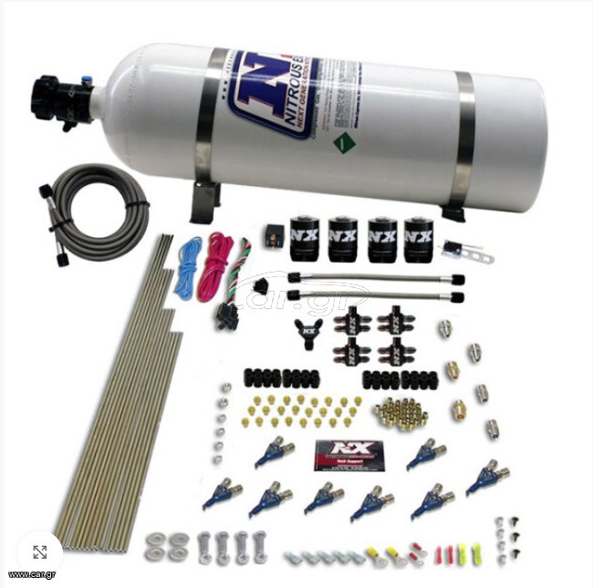 ΝΧ Nitrous Oxide Injection System Kit EFI Wet 8 Cyl