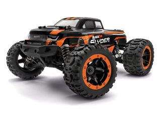 BLACKZON - Slyder MT 1/16 4WD Electric Monster Truck - Orange (540099) / Toys