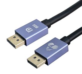 POWERTECH καλώδιο DisplayPort CAB-DP072, 8K/60Hz, 48 Gbps, 1.5m, μαύρο