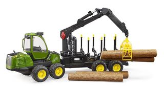 Bruder - JD forwarder forestry machine (BR2133) / Toys