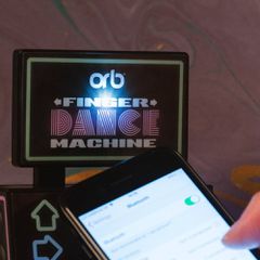 ORB Retro Finger Dance Mini Arcade Machine-thumb-4