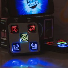 ORB Retro Finger Dance Mini Arcade Machine-thumb-3