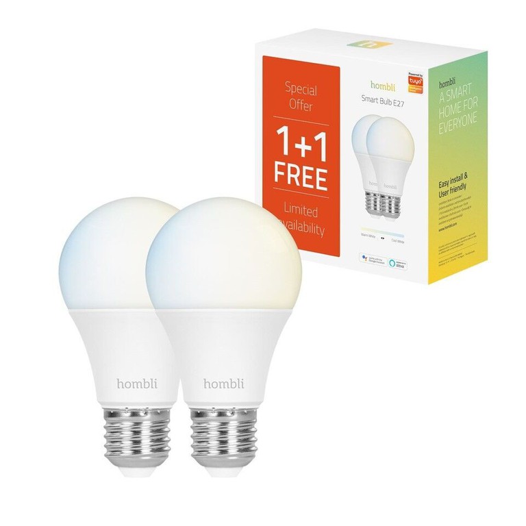 Hombli - E27 Smart Bulb CCT - Promo Pack