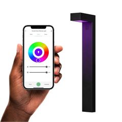 Hombli - Smart Outdoor Pathway Light, Black (3-pack) / Electronics-thumb-1