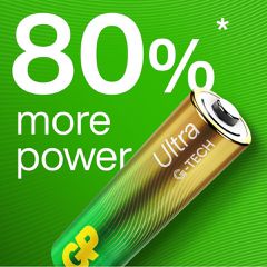 GP - Ultra Alkaline Battery, Size AA, 15AU-thumb-1