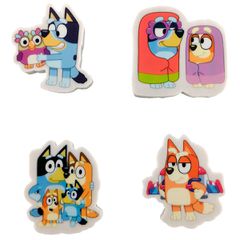 Bluey Set 4 erasers-thumb-1