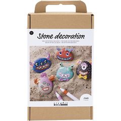 Craft Kit - Stone Decoration - Monster (977677) / Toys