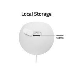 Hombli - Smart Outdoor/indoor Compact Cam, White / Electronics-thumb-2