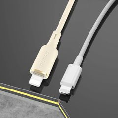 Dudao L7SL USB-A - Lightning 5A cable 1m - beige-thumb-1