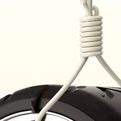 Dudao L7SL USB-A - Lightning 5A cable 1m - beige-thumb-2