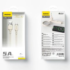 Dudao L7SL USB-A - Lightning 5A cable 1m - beige-thumb-3