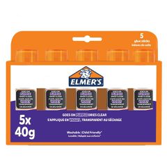 Elmer's - Disappearing Purple Glue stick 40 gram (5 pack) (2143884) / Toys