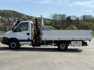 Ανατροπή Iveco 2011 Daily 65C14 flatbed 3,75 m FASSI F38 A.22-thumb-3