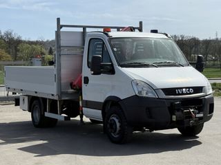 Ανατροπή Iveco 2011 Daily 65C14 flatbed 3,75 m FASSI F38 A.22-thumb-5