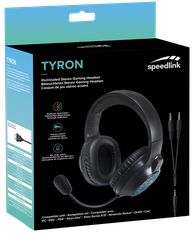 Speedlink - TYRON RGB Gaming Stereo Headset - for PC/PS5/PS4/Xbox Series X/S/Switch/OLED/Lite , black / Electronics
