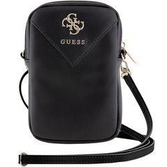 Guess Zip Triangle 4G bag - black-thumb-1