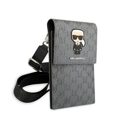 Karl Lagerfeld Ikonik Karl Monogram Patch bag - silver-thumb-2