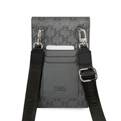 Karl Lagerfeld Ikonik Karl Monogram Patch bag - silver-thumb-4