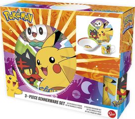 Stor - 3-Piece Ceramic Gift Set - Pokémon (36965)-thumb-1