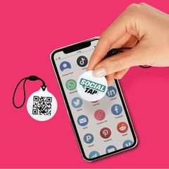 Social Taps - FOB Tag White / Gadgets