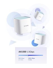 D-Link - EAGLE PRO AI AX1500 Mesh System - 3 Pack / Computers-thumb-1