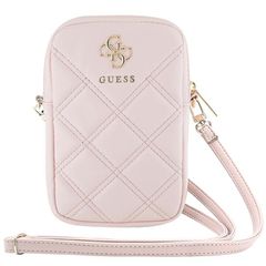 Guess Zip Quilted 4G bag - pink-thumb-1