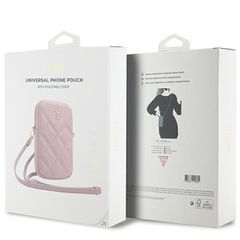 Guess Zip Quilted 4G bag - pink-thumb-4