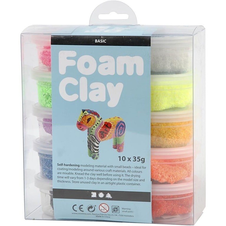 Foam Clay - Basic (10x35g) (78930) / Toys