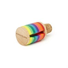 Rainbow Wine Rings + Stopper (BA91) / Gadgets-thumb-1