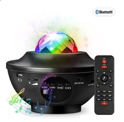 Music - Star Galaxy Projector Speaker (501127)-thumb-2