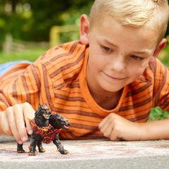 Schleich - Eldrador Creatures - Hellhound (42451)-thumb-3