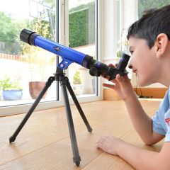 SCIENCE - Telescope With Tripod (TY5520)-thumb-1