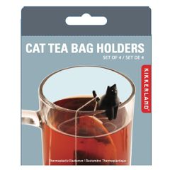 Kikkerland - Cat Tea Bag Holders-thumb-4