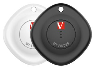 Verbatim - My Finder Bluetooth Tracker, Black/White (2-pack) / Electronics