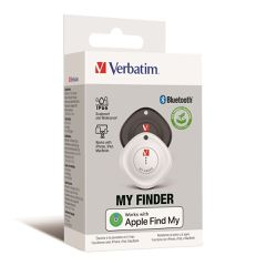 Verbatim - My Finder Bluetooth Tracker, Black/White (2-pack) / Electronics-thumb-4