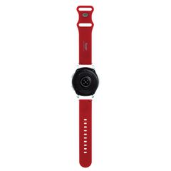 Hello Kitty Silicone Kitty Head strap universal 22mm - red-thumb-1