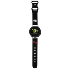 Hello Kitty Silicone Kitty Head strap universal 20mm - black