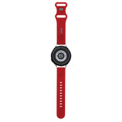 Hello Kitty Silicone Kitty Head strap universal 20mm - red-thumb-1