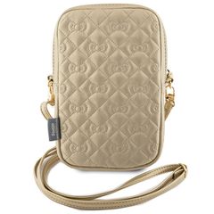 Hello Kitty Quilted Bows Strap bag - gold-thumb-3