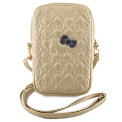 Hello Kitty Quilted Bows Strap bag - gold-thumb-1