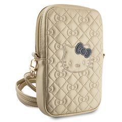Hello Kitty Quilted Bows Strap bag - gold-thumb-2