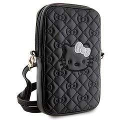 Hello Kitty Quilted Bows Strap bag - black-thumb-2