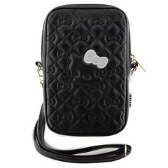 Hello Kitty Quilted Bows Strap bag - black-thumb-1