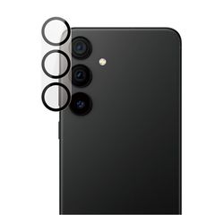 PanzerGlass - PicturePerfect Camera Lens Protector S24 Plus UWF, Black / Electronics
