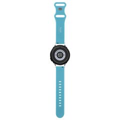 Hello Kitty Silicone Kitty Head strap universal 20mm - blue-thumb-1