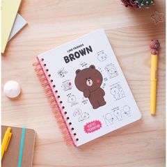 Line Friends A5 notebook-thumb-3