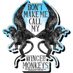 Wizard of Oz: Monkeys Funky Chunky Magnet