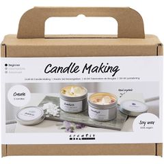 Mini Craft Kit - Candle Casting - Soy Candle w/Aventurin & Amethyst (977753) / Toys