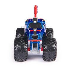 Monster Jam - 1:64 Marvel Single-Captain America (6071333)-thumb-2